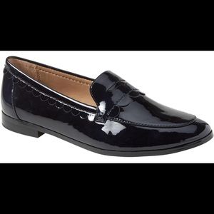 Banana Republic Demi Scallop Patent Leather Loafer